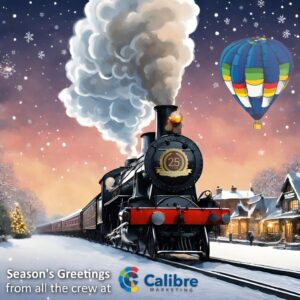 Happy Christmas and Best Wishes for 2024 from the Calibre Crew