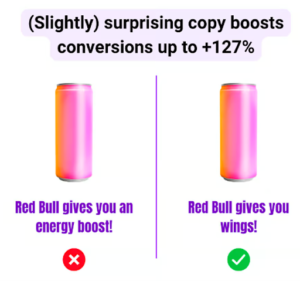 Surprising Copywriting
