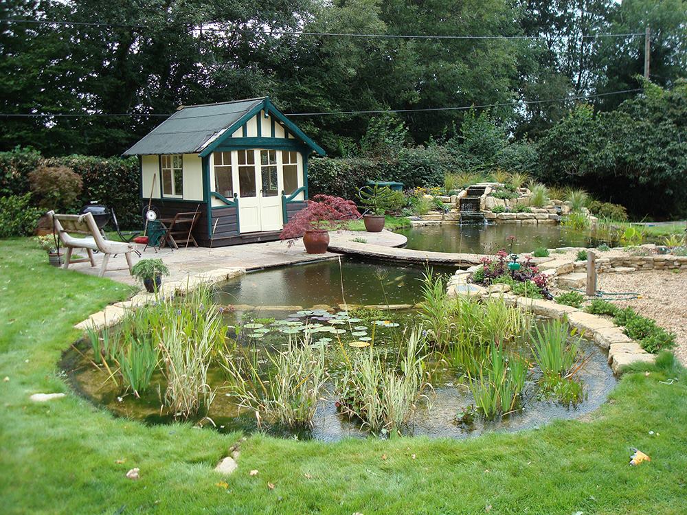 A photo from SolSeed Landscapes of one of their Natural Swimming Pools they installed
