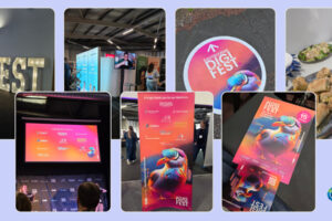 Digital composition of various images taken at DigiFest 2025.