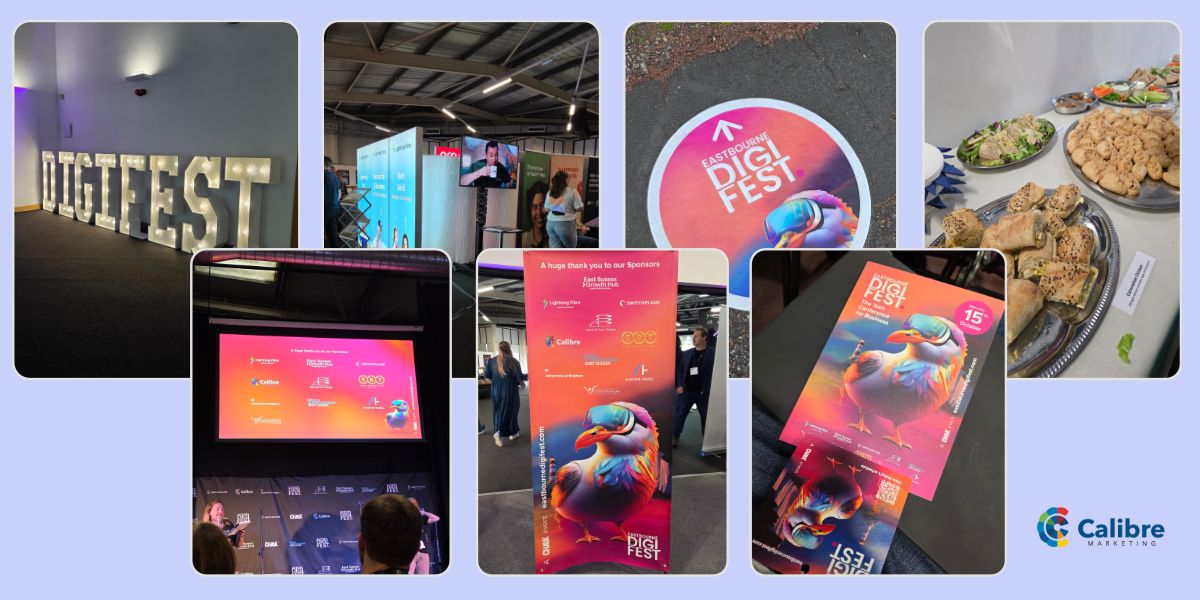 Digital composition of various images taken at DigiFest 2025.